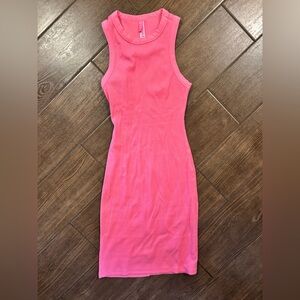 SKIMS Cotton Ribbed Mini Dress